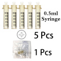 0.5 5pcs syringe