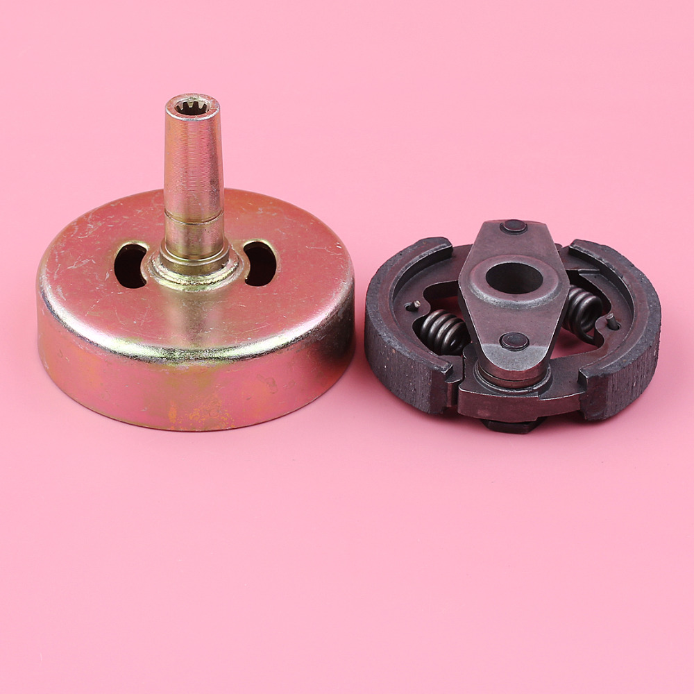 Clutch Assembly 75mm with 9 Teeth Clutch Drum For Robin NB411 Grass Trimmer Brush Cutter Engine Motor Part