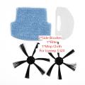 2Pcs Side Brushes For Isweep S320 Vacuum Cleaner Parts Replacements Accessories Cleaning Brushes Household Cleaning