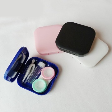Glasses Contact Lenses Box Contact Lens Case for Eyes travel Kit Holder Container Travel Accessaries Wholesale