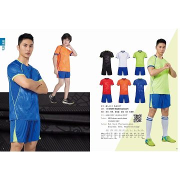 Football Kits adult Boys Soccer Sets Jersey Uniforms Futbol Training Suits black Polyester Sports wear short sleeve