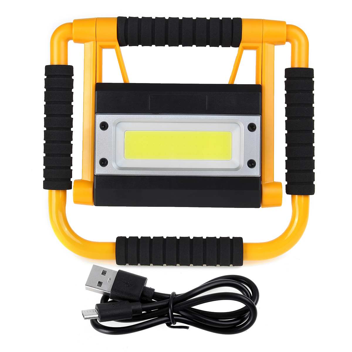 300W USB Charging Work Light Folding Rotary Outdoor Portable COB Anti-fall Flood Light Searchlight Campe Lantern