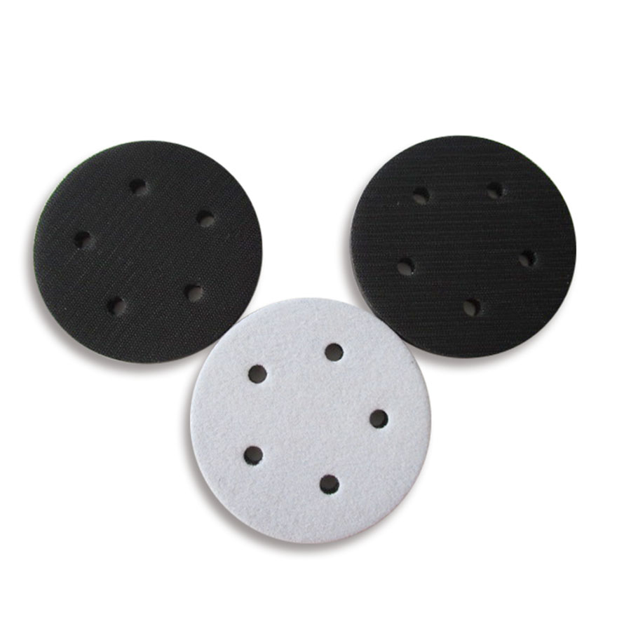 1-10Pcs 5 Inch 125mm Soft Sponge Interface Pad For Sander Backing Pads Hook&Loop Sanding Discs Abrasive Tools