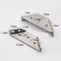 Retail 4pcs Multifunctional Stainless Steel Angle Code Right Angle Fixed Bracket Furniture Wood Board Angle Hardware Accessories