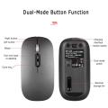 New 1600 DPI USB Optical Wireless Computer Mouse Bluetooth Mouse 2.4GHz Receiver Rechargeable Ergonomic Mouse For PC Laptop