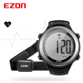 New Arrival EZON T007 Heart Rate Monitor Digital Watch Alarm Stopwatch Men Women Outdoor Running Sports Watches with Chest Strap