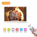 12 Inch LCD HD Digital Photo Frame Portable Electronic Album Photo Music with 800x1280 Touch Screen with 32gb pen drive white