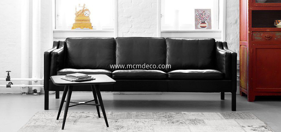 Contemporary Sofa Leather 3 Seater 9635 5327029
