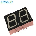 0.8 inch yellow green 2 digits led display