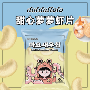 dadalolo Korean style puffed shrimp skin snack