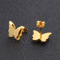 Gold Stud Earrings