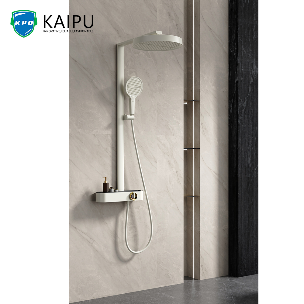 exposed shower system with hand shower and shower head (23)