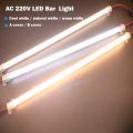 LED Bar Light AC220V High Brightness LED Tube 50cm 30cm 20cm SMD 2835 LED Rigid Strip Energy Saving LED Fluorescent Tubes 5PCS