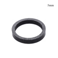 1/5PCS full carbon fiber bicycle carbon spacer hollow Ultra light headset parts cycling Washer Bike Bicycle Headset Stem Spacers