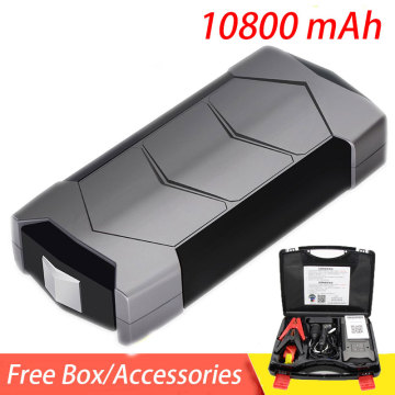 Car Jump Starter 10800mAh 12V Output Portable Emergency Starter Power Bank Car Booster Starting Device Waterproof