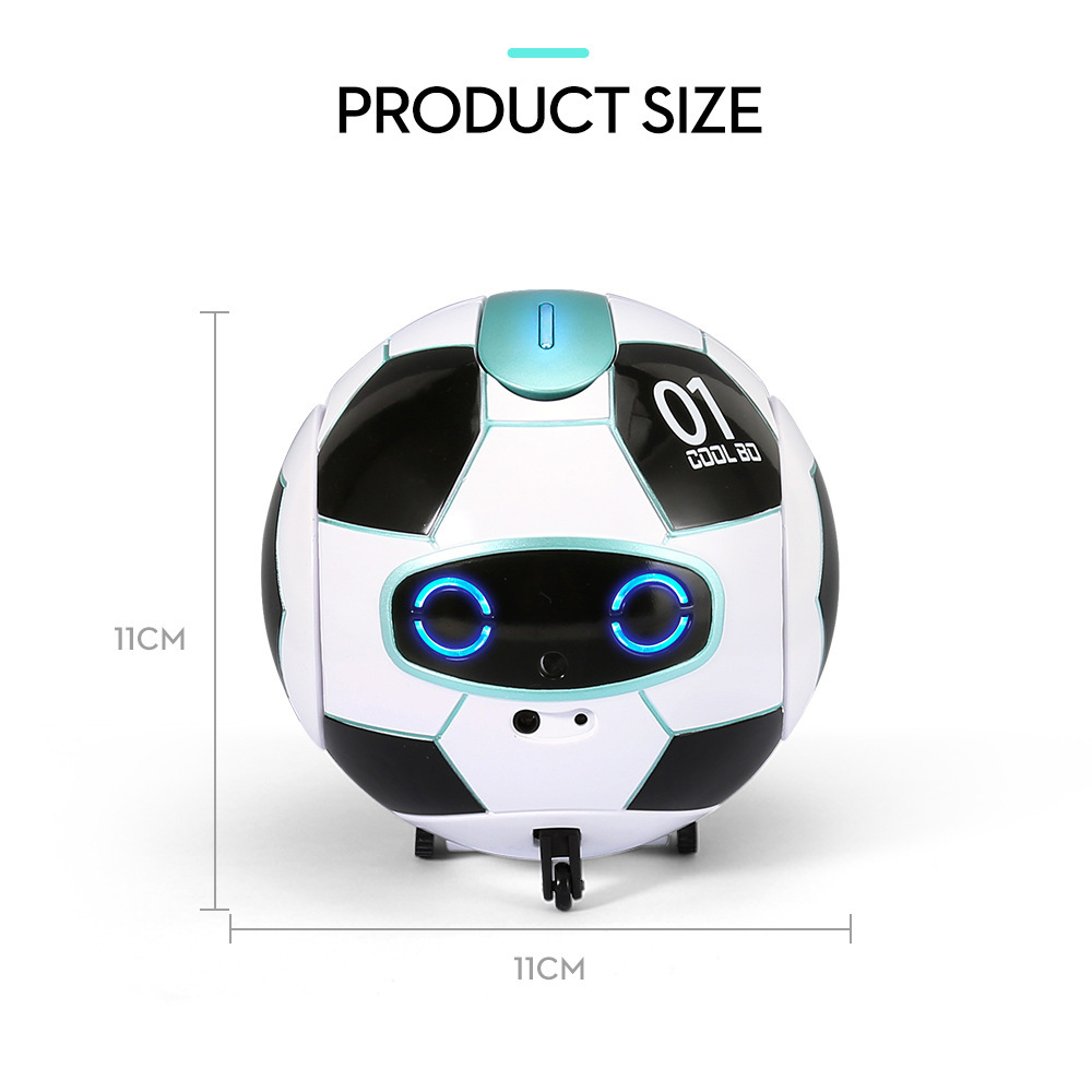 J01 Ball Infrared Obstacle Avoidance Voice Recognition Gesture Sensor RC Robot Children's Smart Machine Ball Electric Toy Gift