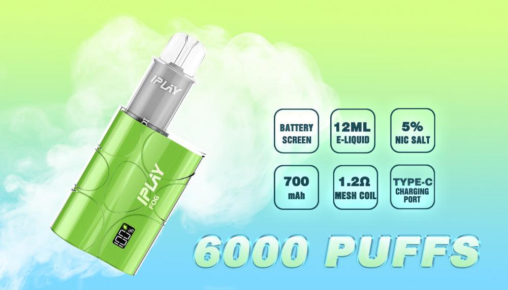 Iplay Fog Prefilled Pod Kit Parameters 2