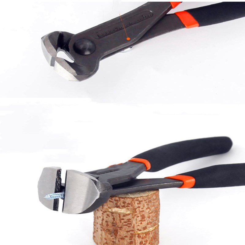 New Top Cutting Pliers For Grinding High Carbon Steel Rolling Pliers With Plastic Handle Hardware