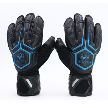 MAICCA Finger Protection Goalkeeper Gloves Soccer Professional Football Soccer Gloves Training Gloves Soft Thicken Latex