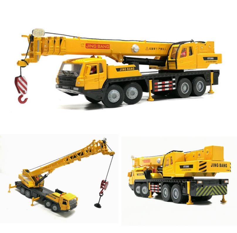 High simulation 1:50 alloy engineering crane,crane children's toys,collection gifts,free shipping