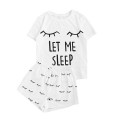 Women's Sleepwear Cute Cartoon Print Short Set Pajamas for Women Pajama Set Lovely Short Sleeve T-Shirts & Shorts Summer Pijama