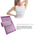 Lotus Spike Acupuncture Massager Cushion Relief Body Tension Yoga Mats Pain Spike Mat Acupuncture Massage Mat with Pillow Dropsh