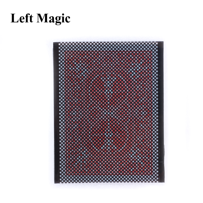Wow 2.0 (Face Down Version ) magic trick Card Sleeve with Card Back Design Magic props Change Gimmick Mentalism 81007