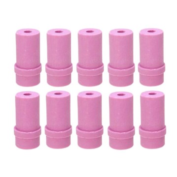 WENXING Ceramic Sandblast Nozzle Air Sandblaster Tips For Pneumatic Blasting Tools 10Pcs 2x1.5x4Cm