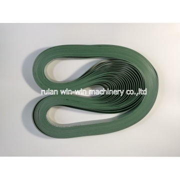 36pcs 1550mmx25mmx1.5mm PVC rubber conveyor belt price bag making machine belt conveyor