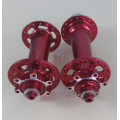 Powerway M74 snow bicycle hubs 32 holes O.L.D. front 135mm rear 190mm QR version in Red, 150mm 170mm 197mm thru axle available