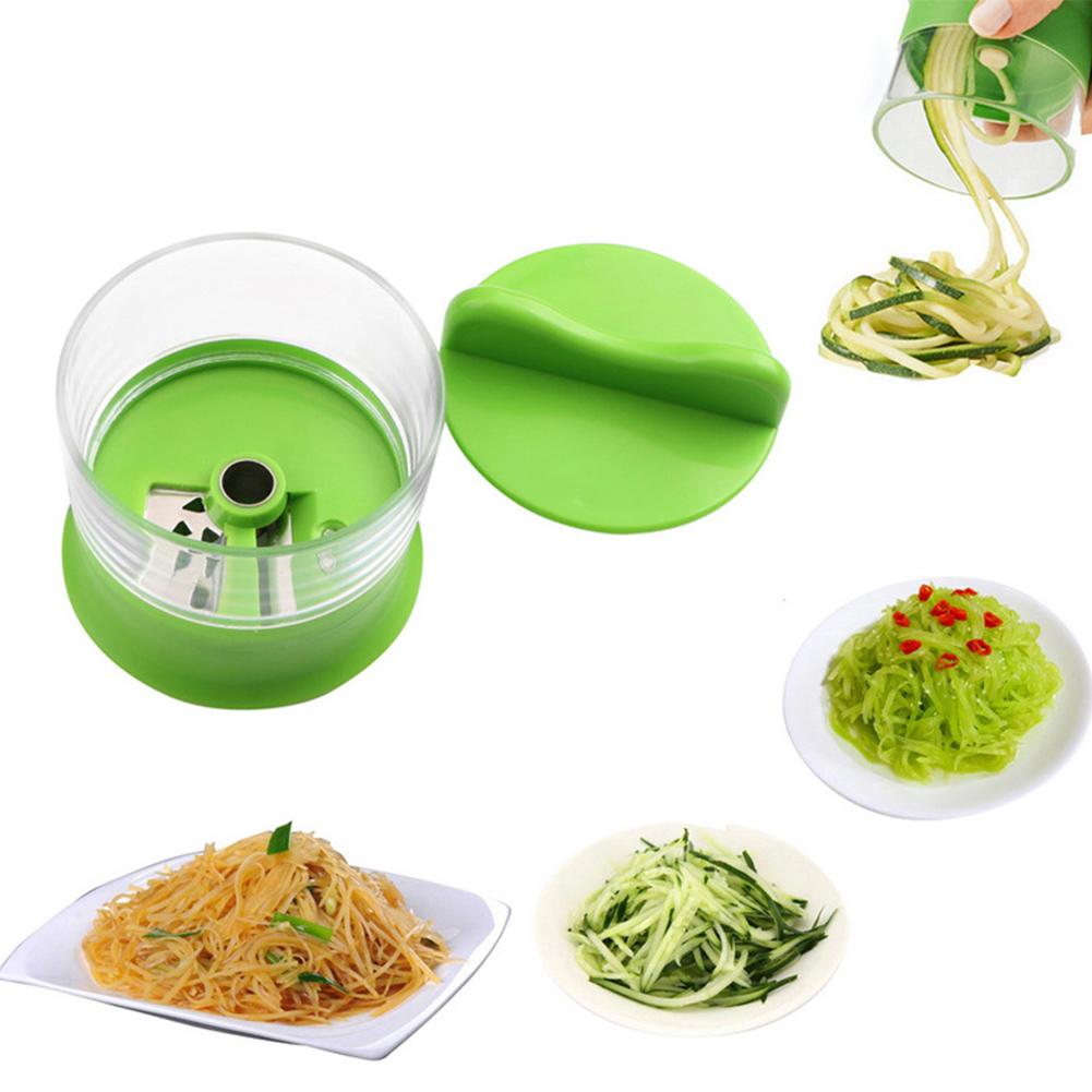Multi-function Cutting Machine ABS stainless steel Spiral Cucumber Carrot Peeling Knife Cutting Machine Kitchen Gadgets Grater