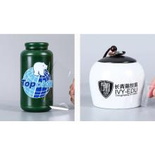 Custom Waterproof Adhesive 3D UV Teat Transfer Logo Sticker for Glass Bottle