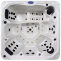 102 Outdoor spa bath whirlpool bathtub for 6 person with 1 lounger