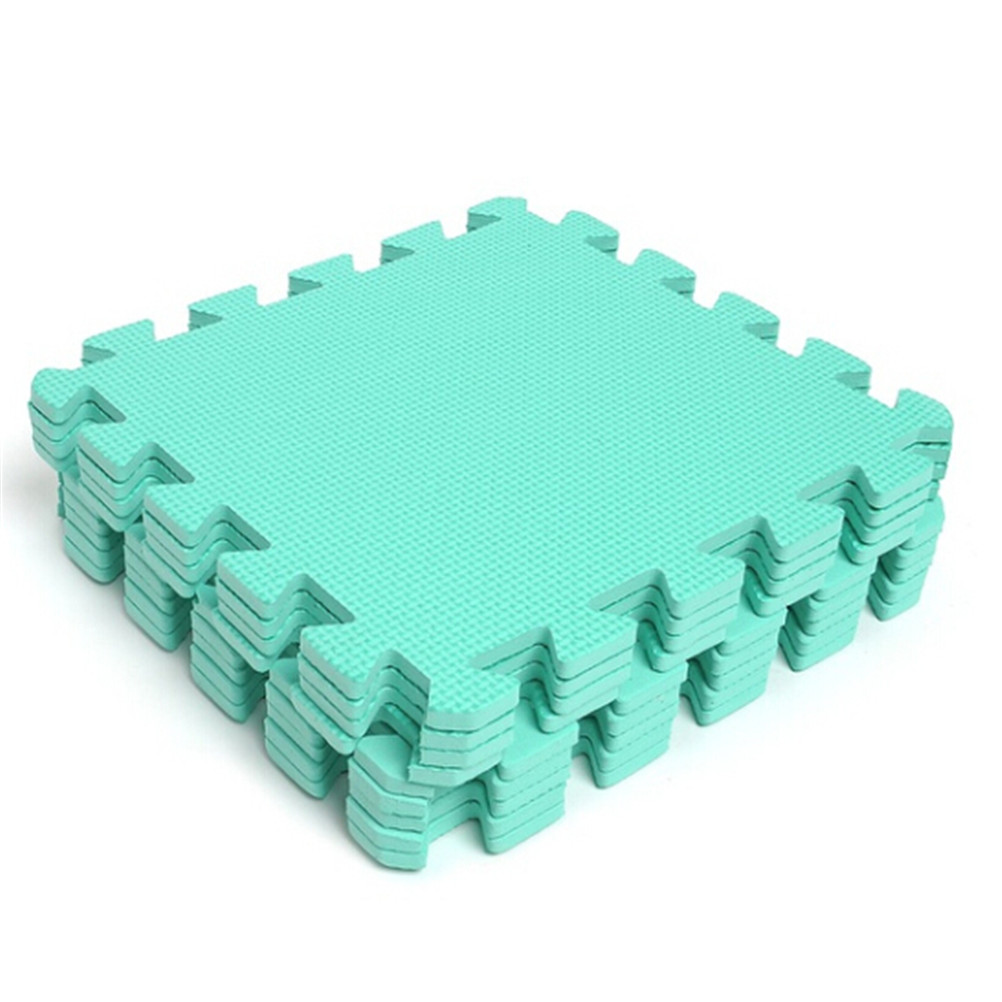 10Pcs 30cmX30cm Foam Puzzle Kids Rug Carpet Split Joint EVA Baby Play Mat Indoor Soft Activity Puzzle MatsEach