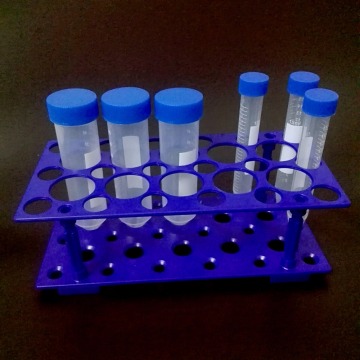 2 piece ,28-Holes ,Detachable Centrifuge Tube Racks with Different size holes Suitable for 10ml,15ml,50ml Tubes