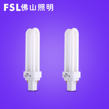 E27 13W CFL fluorescent energy saving bulb tube Plug 2 pin 4 pin downlight plug-in home white light indoor bed room lamp