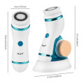 4 In 1 Electric Facial Cleansing Brush Massage Pore Face Cleaning Device Skin Exfoliator Roller Face Brush Washing Machine