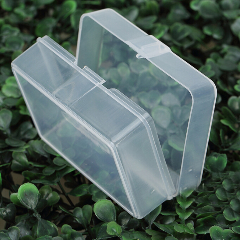 Home Storage 1Pc R477 Rectangular Plastic Box Transparent Product Packaging Box Pp Metal Parts Tool Box With Cover