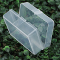 Home Storage 1Pc R477 Rectangular Plastic Box Transparent Product Packaging Box Pp Metal Parts Tool Box With Cover