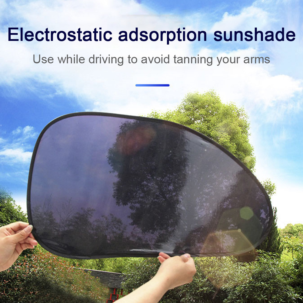 2pcs Car Sunshade Window Screen Sun Shade Rear Windshield Car Curtain Side Cover Car Interior Accessories