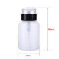 200ML Empty Liquid Alcohol Press Bottle Glue Residue Remover Cleaning Tools Portable Dispenser Pump Bottle