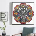 5D DIY Special Shaped Drill Diamond Painting Elephant Cross Stitch Diamond Embroidery Picture Mosaic Craft Kits Home Decor Gift