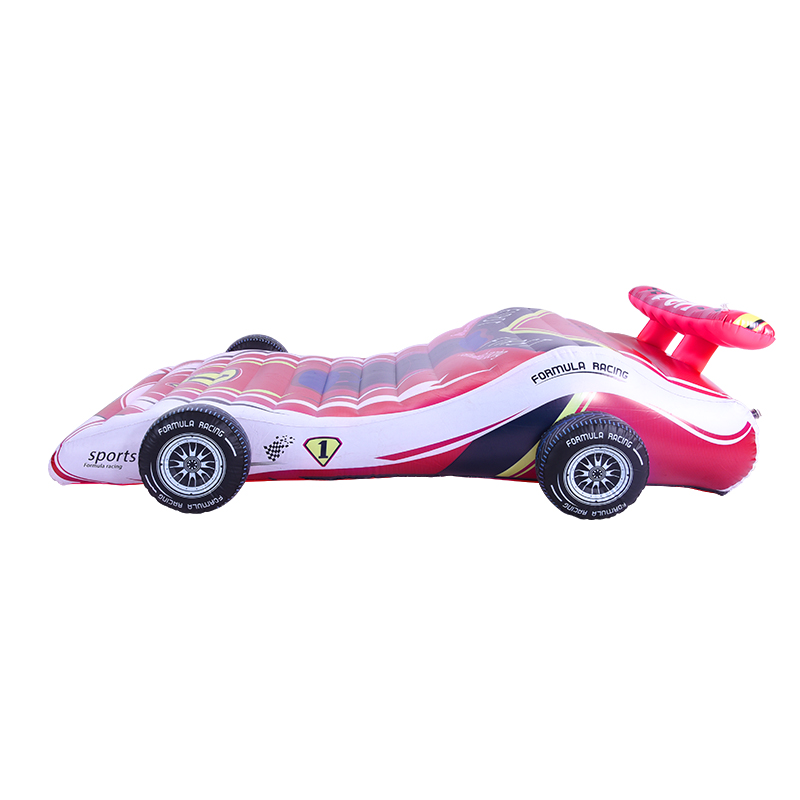 Red Racing Car Adult Inflatable Pool Float 4