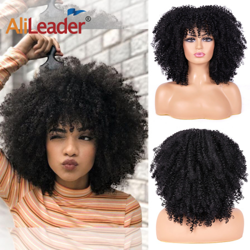 Short Curly Afro Wigs with Bangs for Women Supplier, Supply Various Short Curly Afro Wigs with Bangs for Women of High Quality