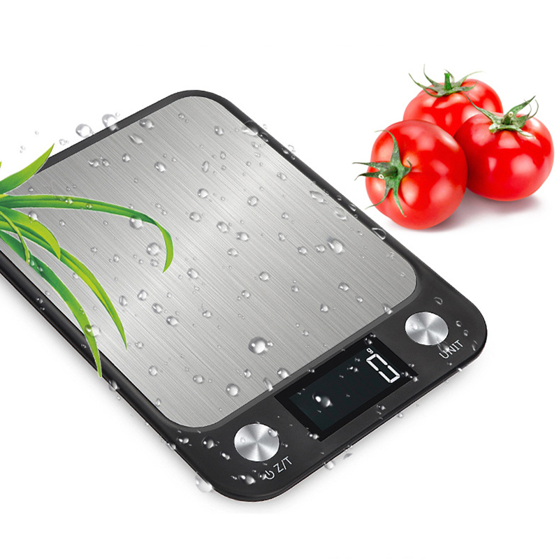 5/10kg 1g Household Kitchen Scale Electronic Food Scales Diet Scales Measuring Tool Slim LCD Digital Electronic Weighing Scale