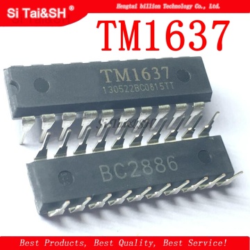 5pcs/lot DIP TM1637 DIP-20 LED digital tube driver IC new