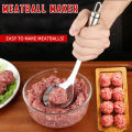 Meatball Spoon Stainless Steel Non-stick Long Handle Kitchen Accessories Easy To Make Meatballs Meat Poultry Tools Free Shipping