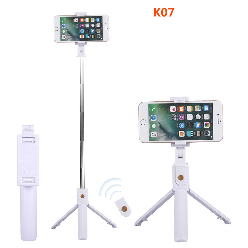 3in1 Wireless Bluetooth Selfie Stick Extendable Handheld Monopod Foldable Mini Tripod With Shutter Remote For iPhone IOS Android