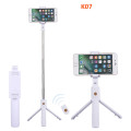 3in1 Wireless Bluetooth Selfie Stick Extendable Handheld Monopod Foldable Mini Tripod With Shutter Remote For iPhone IOS Android