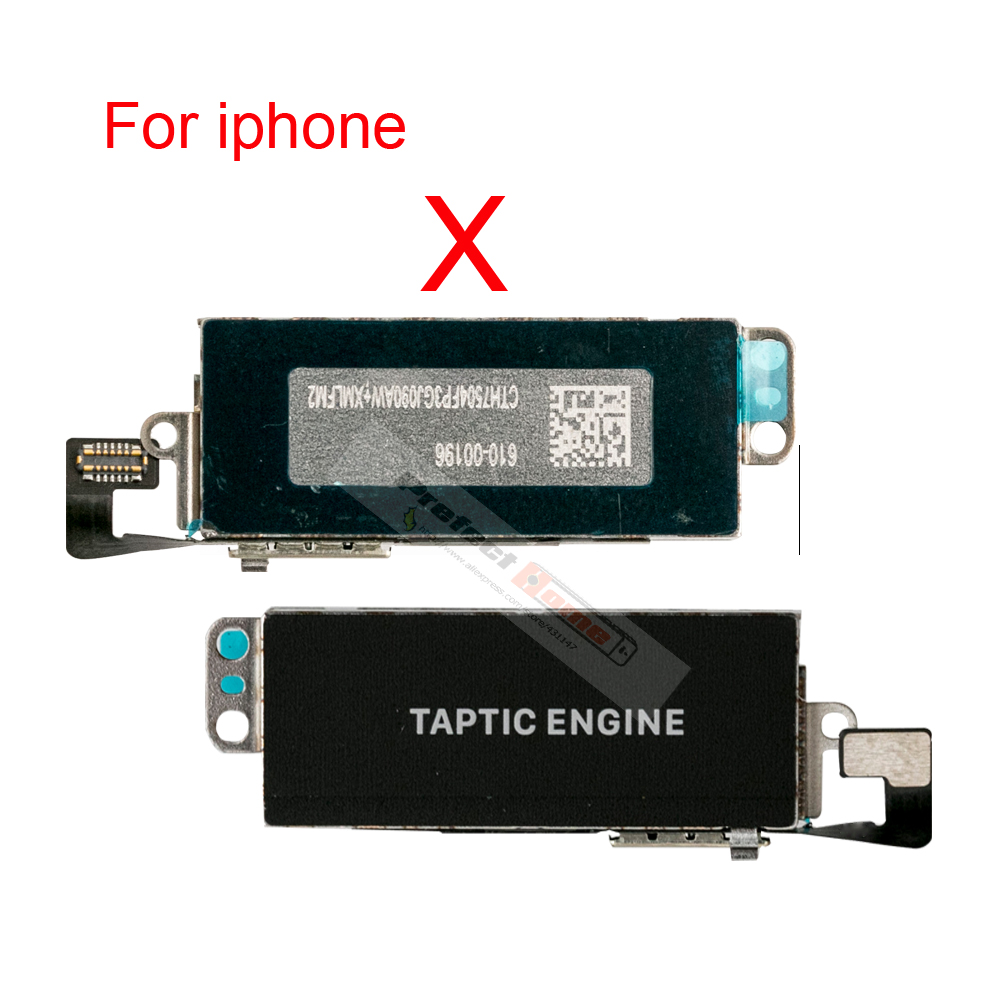 1pcs Tested Well Vibrator Vibration Flex cable For iPhone X Motor Replacement Mobile Phone Parts